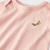 Baby 2pc Little Snoopy Halloween Long Sleeve Bodysuit & Bottom Set - Pink - 3 of 4