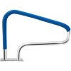 304 Stainless Steel Pool Handrail with Nylon Blue Grip, Supports up to 375LBS, Quick Mount for Pools, Durable and Easy Installation - 2 of 4