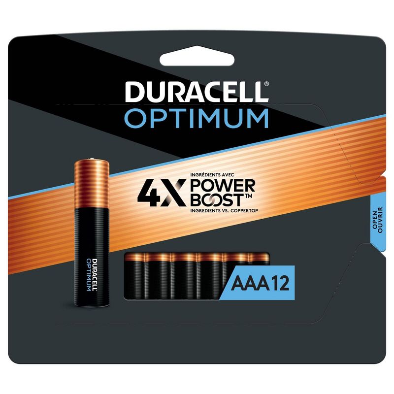 Duracell Optimum AAA Batteries - Alkaline Battery, 1 of 11
