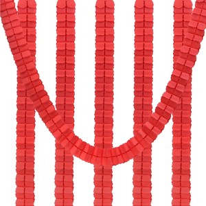 Unique Bargains Paper Reusable Streamers Party Wedding Backdrop Hanging Decoration Four-Leaf Garlands 6 Pcs - 1 of 4