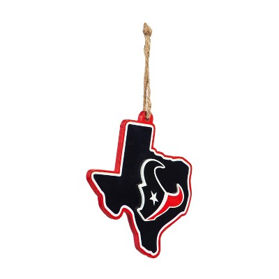 Evergreen Houston Texans State Ornament