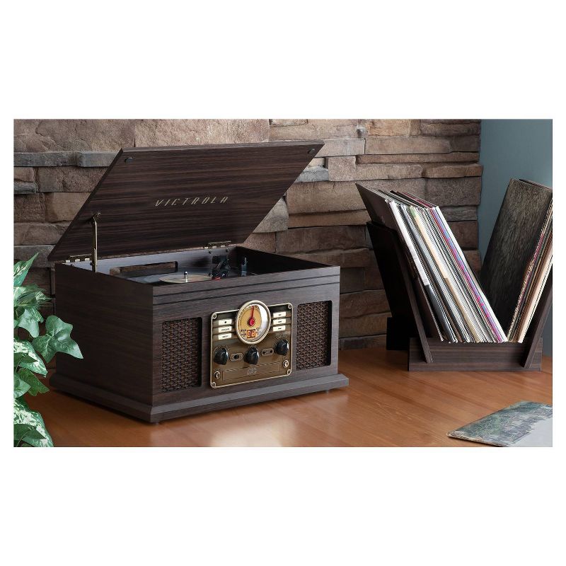 Victrola Hawthorne 7-in-1 Record Player, 3 of 8