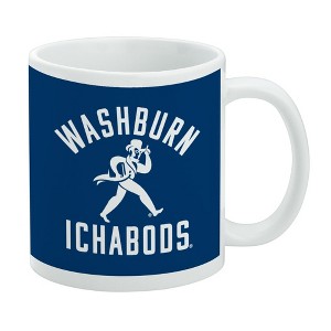 Washburn University Ichabods Logo Ceramic Coffee Mug Novelty Gift Mugs for Coffee Tea and Hot Drinks 11oz White - 1 of 4