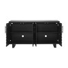 59'' Modern Sideboard Buffet Cabinet, 4-Doors Storage Cabinet with Metal Handles for Dining Living Room-3irtyhousy - 3 of 4