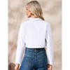 Clearlove Women's Lightweight Notch Lapel Blazer Unlined Relaxed Tailoring with Effortless Polish - 4 of 4