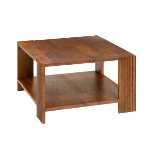 MH London Athena Square Modern Solid Wood Coffee Table For Living Room - 1 of 1