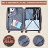 3 Piece Hardshell Luggage Set Expandable (20''/24''/28''), Suitcase Set with TSA Locks, Lightweight Hardside Suitcase Set with Double Spinner Wheels - 4 of 4