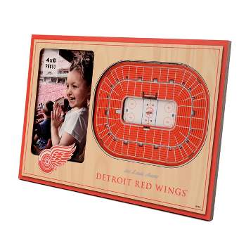 NHL Detroit Red Wings 4"x6" 3D StadiumViews Picture Frame