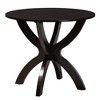 Baxton Studio Trine Modern Espresso Brown Faux Leather and Wood 5-Piece Dining Set - 4 of 4