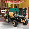 Ride On Truck, 24V 2 Seater Kids Electric Dump Truck 4WD UTV - Parent Remote, Electric Dump Bed & Bluetooth (6-Wheel) - 4 of 4
