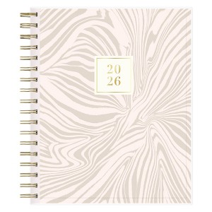 Blue Sky Rachel Parcell Daily/Monthly Planning Calendar 7"x9" Ella Tan Clear Pocket Cover - 1 of 4