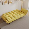 Living Room Sofa, 57" Sofa Couch With Two Armrests Throw Pillow, Tufted Seat Cushion,Comfortable Fit Sofa For Apartment Bedroom Small Space - 4 of 4