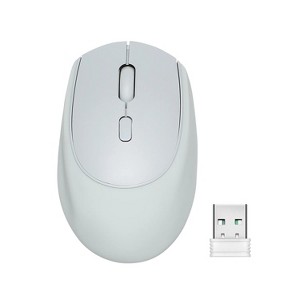 Wireless Gaming Mouse, 2.4GHz Silicone Noiseless Wireless Computer Mouse, Quiet Clicks, 3 Adjustable DPI, Portable Ergonomic Mice for Laptop/PC/Mac - 1 of 4