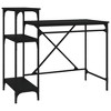Clihome Modern Spacious Industrial Desk with 3 Built-in Shelves for Home Office - 2 of 4