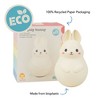 Tiger: Roly Poly - Bunny - Soft Silicone, ECO Bio-Plastic, Twinkling Sound, Soothing Sensory Toy, Ages 3 months+ - 2 of 4