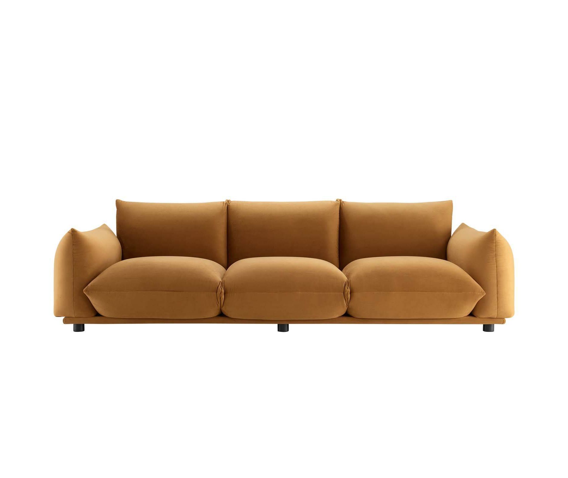 Copious Performance Velvet Sofa Cognac - Modway