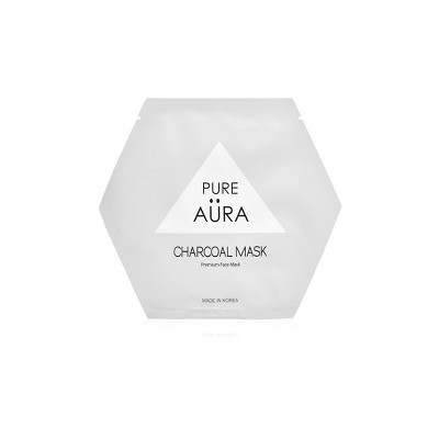 Pure Aura Charcoal Mask Sheet - 0.88 fl oz