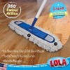 Lola Products 360 Degree Flexible 18" Dust Mop - Fine Fiber, Washable, Attracts Dust &  Dirt Like a Magnet, has Swivel Hang Cap, 1 Count - 2 of 4