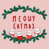 Junior's Lost Gods Meowy Catmas Kittens Sweatshirt - 2 of 3