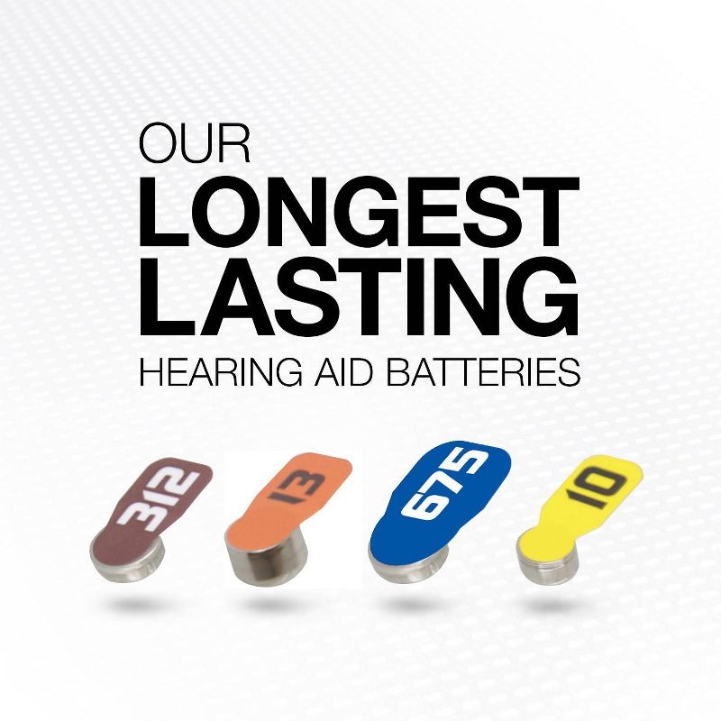 Energizer Size 13 Hearing Aid Batteries - Orange, 6 of 14