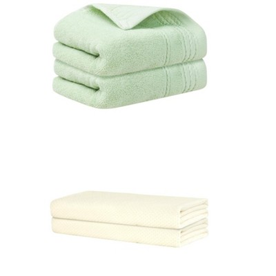 REGALWOVEN Bath Hands Towel Sets For Bathroom, Gym, SPA 2 Pack