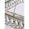 Elegant Lighting Monroe 3 - Light Pendant in  Chrome - 3 of 4