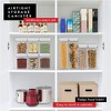 DWËLLZA KITCHEN White Lids Clear Plastic Airtight BPA-Free Food Storage Containers - 2 of 4