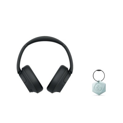 Sony Wireless Over The Ear Noise Canceling Headphones with Locator Keychain