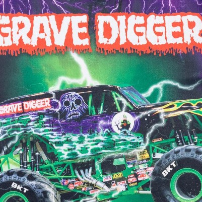 grave digger purple/green