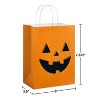 4ct Small Halloween Gift Bags Bundle Jack-O'-Lantern - 3 of 4