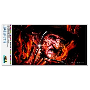 A Nightmare On Elm Street Freddys Fire Automotive Bumper Sticker - 1 of 4