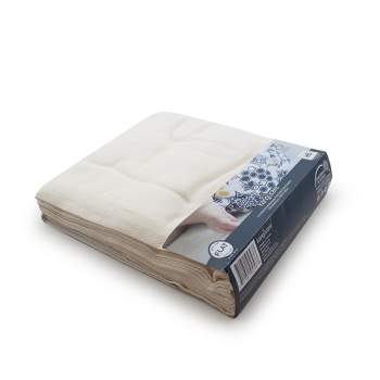 Kanga Care Premium Unbleached Birdseye 70% Bamboo Rayon 30% Cotton Flat Fold Cloth Diapers (6pk) - One Size 4-35+lbs