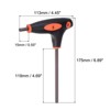 Unique Bargains S2 Steel T-Handle Metric Dual End Hex Wrenches 2 Pcs - 2 of 4