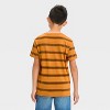 Boys' Short Sleeve Striped T-Shirt - Cat & Jack™ - 2 of 3