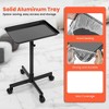 TASALON Adjustable Salon Tray with 10 Plastic Films - Black - 3 of 4