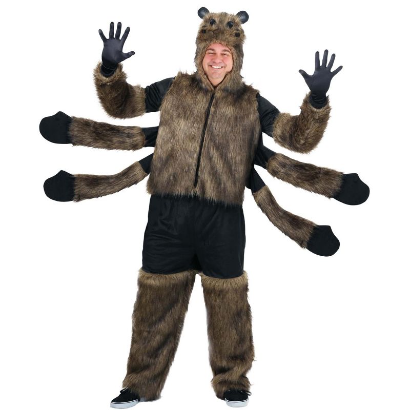 HalloweenCostumes.com Furry Spider Plus Size Costume., 1 of 9