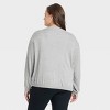 Women's Fine Gauge V-Neck Pullover Sweater - A New Day™ - 2 of 3