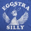 Womens Funny T Shirts Eggstra Silly Sarcastic Holiday Graphic Novelty Tee For Ladies - Crazy Dog Women's T Shirt - 2 of 4