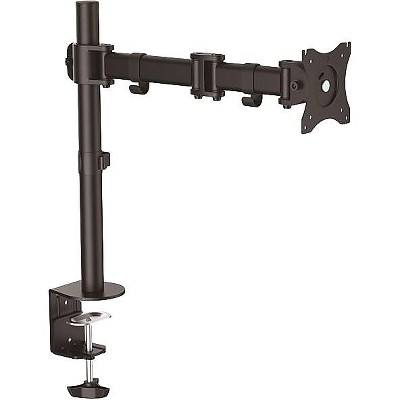 StarTech Desk-Mount Monitor Heavy Duty Adjustable Arm Up to 27" Black ARMPIVOTB