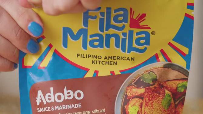 Fila Manila Filipino Adobo Sauce - 8oz, 2 of 7, play video