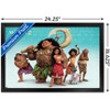 Trends International Disney Moana 2 - Group Framed Wall Poster Prints - 3 of 4