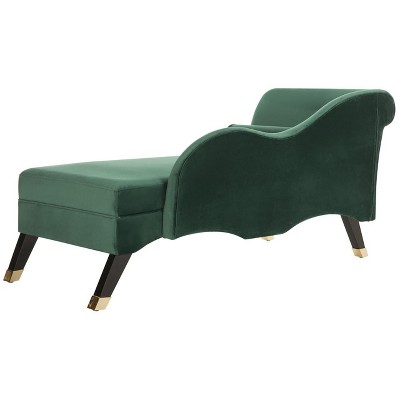 Emerald Green Velvet 63'' Transitional Stationary Sofa