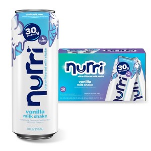 Nurri Ultra-Filtered Milk Shake - Vanilla - 11 fl oz/10ct : Target