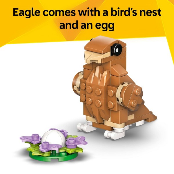 LEGO Creator 3 en 1 Lindo Hámster con una Flor 31376 5