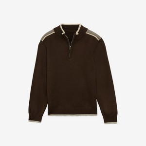 RAW X Kid's and Boy's Quarter-Zip Pullover Sweater - 1 of 4