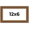PosterPalooza | Panoramic Classic Gold Picture Frame - UV Acrylic, Foam Board Backing, Hanging Hardware - 2 of 4