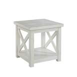 Seaside Lodge End Table - White - Home Styles