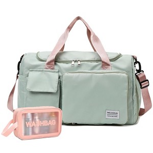 Generic Gym Bag, Foldable Overnight & Travel Duffel for Women - Dance & Hospital Bag - 1 of 4