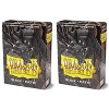 Dragon Shield Bundle: 2 Packs of 60 Count Japanese Size Mini Matte Card Sleeves - Matte Black - image 2 of 4