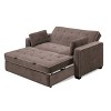 Andrea Convertible Futon Sofa Bed - Serta  - image 2 of 4